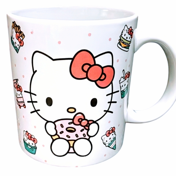 NEW Hello Kitty Donut Coffee Mug - Picture 4 of 4